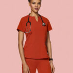 Scrubs_Cargo_Pants_A_Notchneck_AB_Rust_Full-Body-tucked-out_1384_700x