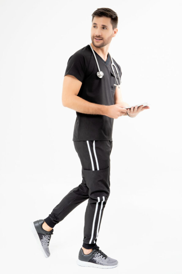 gaphant-uniformes-medicos-de-hombre-SOUL-NEGRO-CAMISA-2